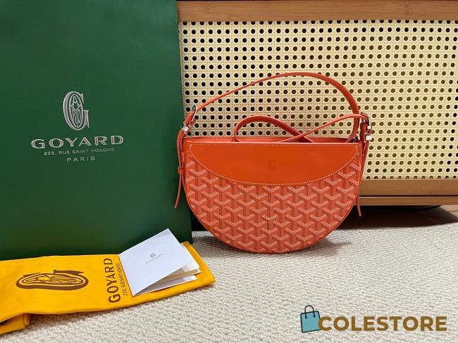 Colestore Goyard Hirondelle Orange 25x6x17cm - 1
