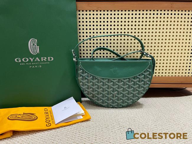 Colestore Goyard Hirondelle Green 25x6x17cm - 1
