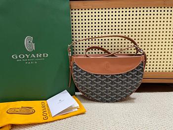 Colestore Goyard Hirondelle Black Tan 25x6x17cm