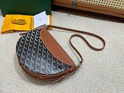 Colestore Goyard Hirondelle Black Tan 25x6x17cm - 5