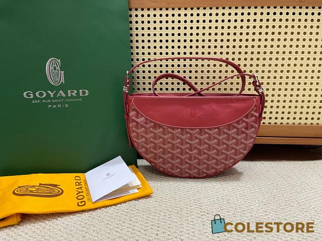 Colestore Goyard Hirondelle Red 25x6x17cm - 1