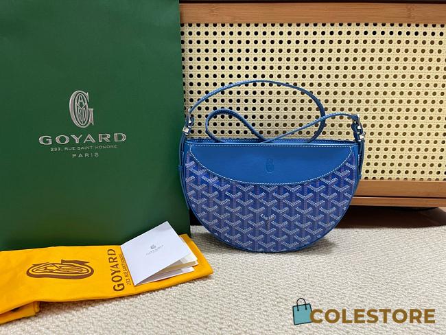 Colestore Goyard Hirondelle Blue 25x6x17cm - 1