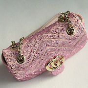 Colestore Gucci GG Marmont Crystals Small Shoulder bag in Light Pink Nubuck Leather 22x12.5x6cm - 5