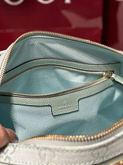 Colestore Gucci Ophidia Medium Boston Bag Icy Blue GG Canvas 30x16x20cm - 2
