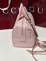 Colestore Gucci Ophidia Medium Boston Bag Pink GG Canvas 30x16x20cm - 2