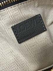 Colestore Loewe Small Puzzle Edge bag in Soft Grained Calfskin Dark Grey 24x16.5x10.5 cm - 2