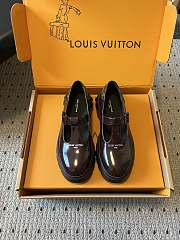 Colestore Louis Vuitton LV Squad Mary Jane Burgundy  - 1
