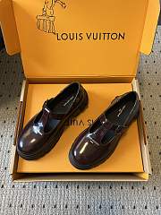 Colestore Louis Vuitton LV Squad Mary Jane Burgundy  - 6