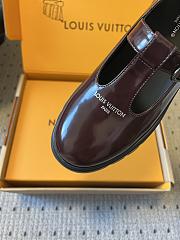 Colestore Louis Vuitton LV Squad Mary Jane Burgundy  - 5