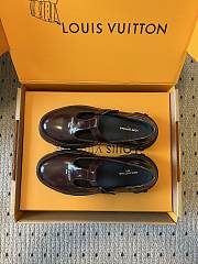 Colestore Louis Vuitton LV Squad Mary Jane Burgundy  - 4