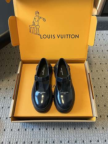 Colestore Louis Vuitton LV Squad Mary Jane Black