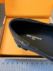 Colestore Louis Vuitton LV Squad Mary Jane Black Plain Calf Leather - 5