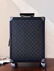 Colestore Louis Vuitton Rolling Trunk Suitcase Black Monogram M20212 Luggage Suitcase 39 x 55 x 24 cm - 1