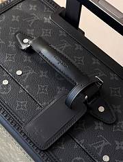Colestore Louis Vuitton Rolling Trunk Suitcase Black Monogram M20212 Luggage Suitcase 39 x 55 x 24 cm - 6