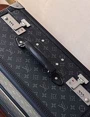 Colestore Louis Vuitton Rolling Trunk Suitcase Black Monogram M20212 Luggage Suitcase 39 x 55 x 24 cm - 3