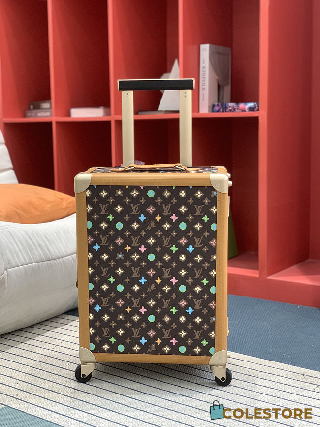 Colestore Louis Vuitton Rolling Trunk Chocolate  Monogram Craggy Coated Canvas M25241 39 x 55 x 24 cm - 1