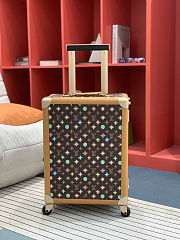 Colestore Louis Vuitton Rolling Trunk Chocolate  Monogram Craggy Coated Canvas M25241 39 x 55 x 24 cm - 1