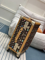 Colestore Louis Vuitton Rolling Trunk Chocolate  Monogram Craggy Coated Canvas M25241 39 x 55 x 24 cm - 6
