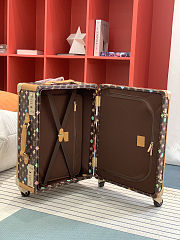 Colestore Louis Vuitton Rolling Trunk Chocolate  Monogram Craggy Coated Canvas M25241 39 x 55 x 24 cm - 5