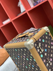 Colestore Louis Vuitton Rolling Trunk Chocolate  Monogram Craggy Coated Canvas M25241 39 x 55 x 24 cm - 2
