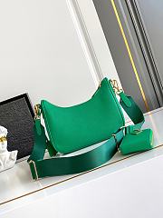 Colestore Prada Re-Edition 2005 Shoulder Bag Green 1BH204 22x18x6.5cm - 4
