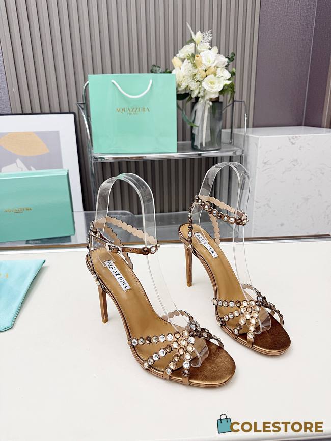 Colestore Aquazzura Tequila Sandal Bronze - 1