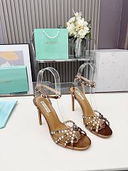 Colestore Aquazzura Tequila Sandal Bronze - 1