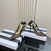 Colestore Aquazzura Bow Tie Net Pump 10 Black - 3