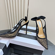 Colestore Aquazzura Bow Tie Net Pump 10 Black - 2