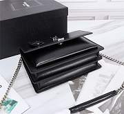Colestore Saint Laurent YSl Sunset Black Bag 23cm - 2