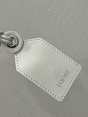Colestore Loewe Small Puzzle Bag in Soft Grain Calfskin Soft White 24x10x14cm - 5