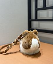 Colestore Loewe x Suna Fujita Shearling Crossbody Bag 21x13x15cm - 4