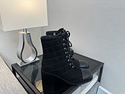 Colestore Chanel Lace-up Shoes Skin color & Skin color Black - 5