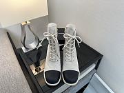 Colestore Chanel Lace-up shoes Skin color & Skin color  Grey - 1