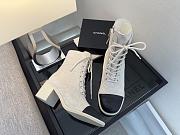 Colestore Chanel Lace-up shoes Skin color & Skin color  Grey - 3