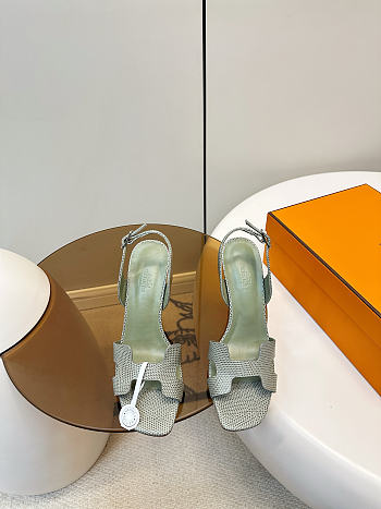 Colestore Hermes Holy 105 Sandal Mint Green 