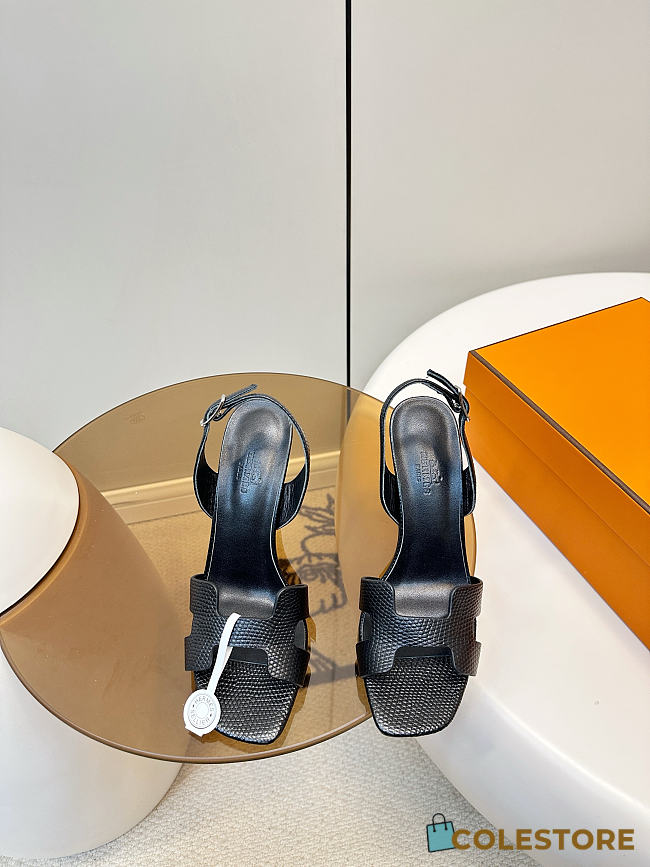 Colestore Hermes Holy 105 sandal Black - 1