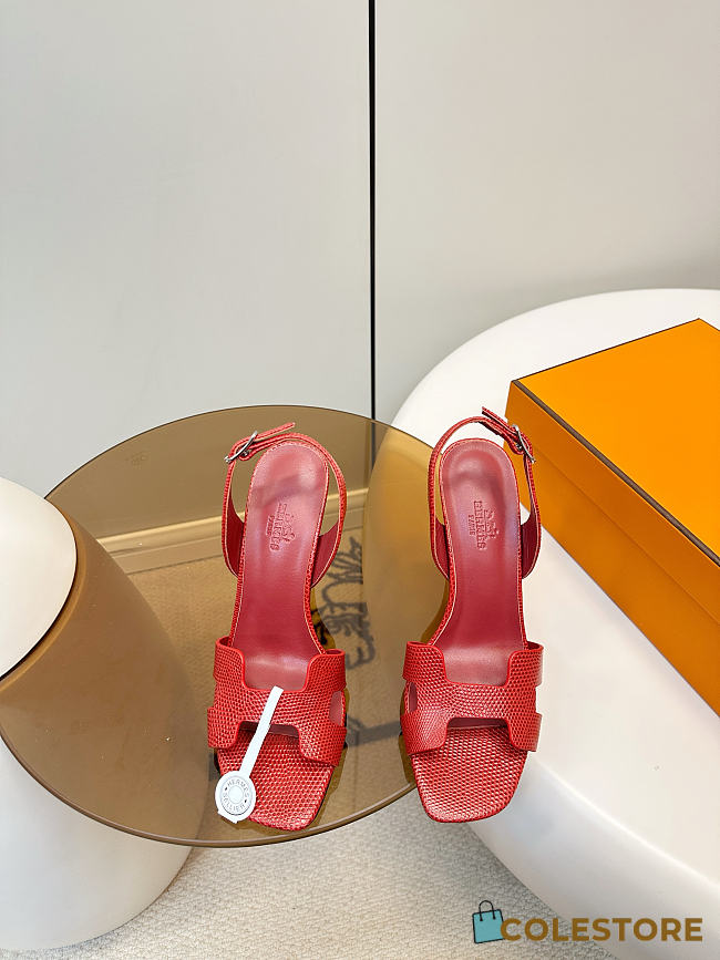 Colestore Hermes Holy 105 sandal Red - 1