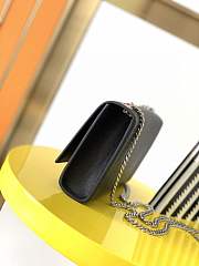Colestore Saint Laurent YSL Kate Small In Grain De Poudre Embossed Leather Black 20x12.5x5cm - 2
