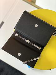 Colestore Saint Laurent YSL Kate Small In Grain De Poudre Embossed Leather Black 20x12.5x5cm - 4
