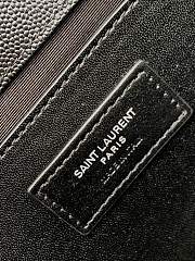 Colestore Saint Laurent YSL Kate Small In Grain De Poudre Embossed Leather Black 20x12.5x5cm - 6