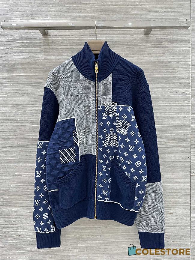 Colestore  Louis Vuitton Zip Up Patchwork Tracktop  - 1
