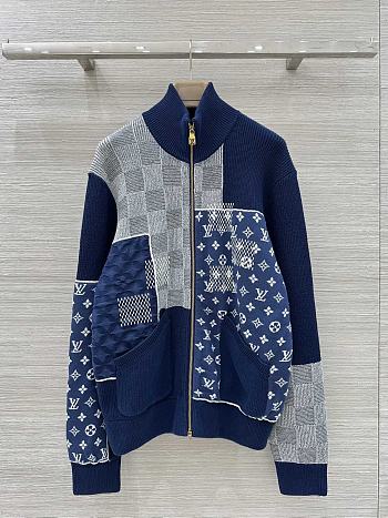 Colestore  Louis Vuitton Zip Up Patchwork Tracktop 
