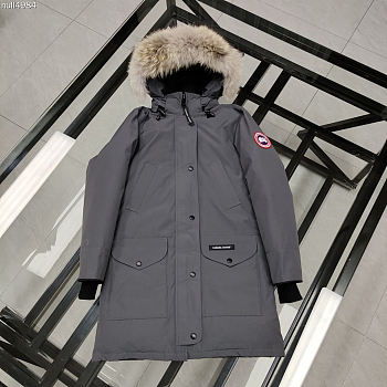 Colestore Canada Goose Man's Puffer Jackets Trillium Parka Gray