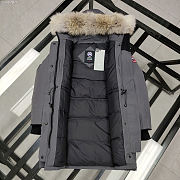 Colestore Canada Goose Man's Puffer Jackets Trillium Parka Gray - 2