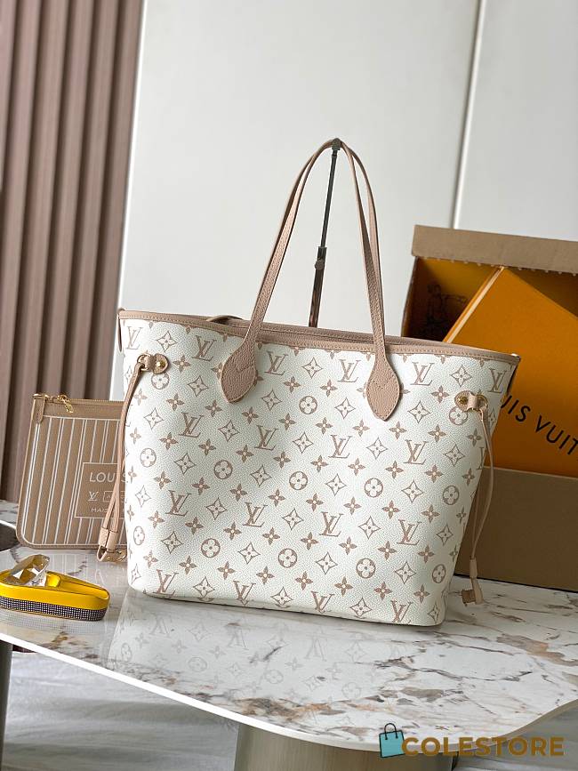Colestore Louis Vuitton Neverfull MM Monogram Origine Lin 31 x 14 x 28cm - 1