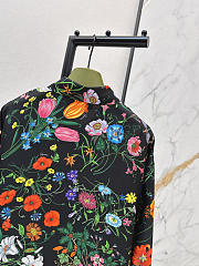 Colestore  Gucci Printed Silk Twill Shirt in Multicolor - 4