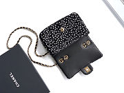 Colestore Chanel Evening Party bag Sequins, Artificial Pearls & Gold-colored Metal Black & White 20cm - 6