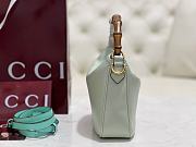 Colestore  Gucci Diana Small Shoulder bag in Light Mint Leather 24 × 15 × 5 cm - 5