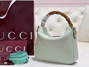 Colestore  Gucci Diana Small Shoulder bag in Light Mint Leather 24 × 15 × 5 cm - 3